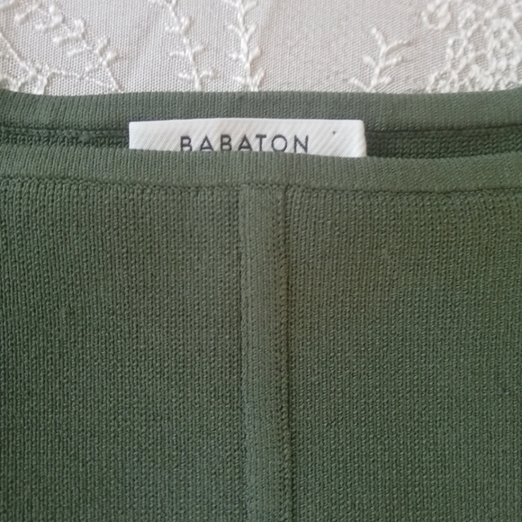 Aritzia Baton Green Corset Style Crop Top - Picture 2 of 5